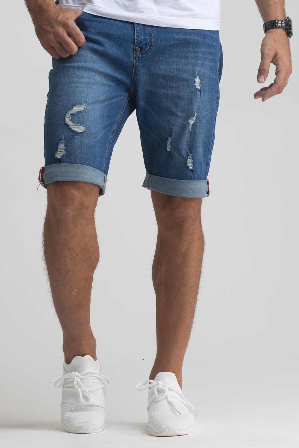 jordan denim shorts