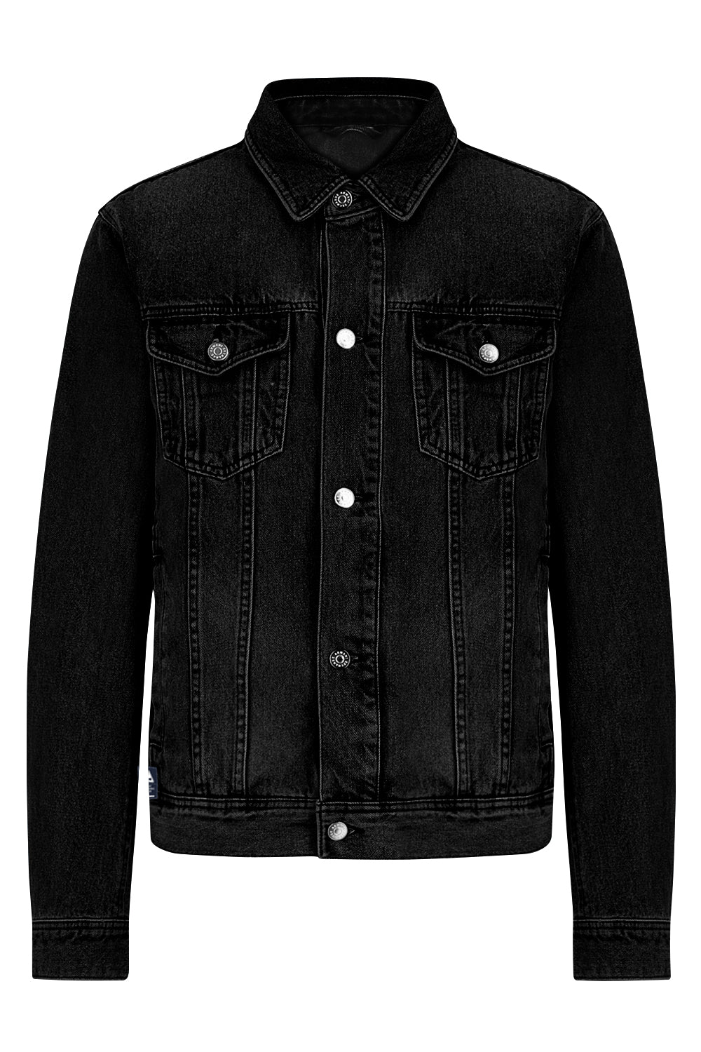 Black denim 2024 jacket primark